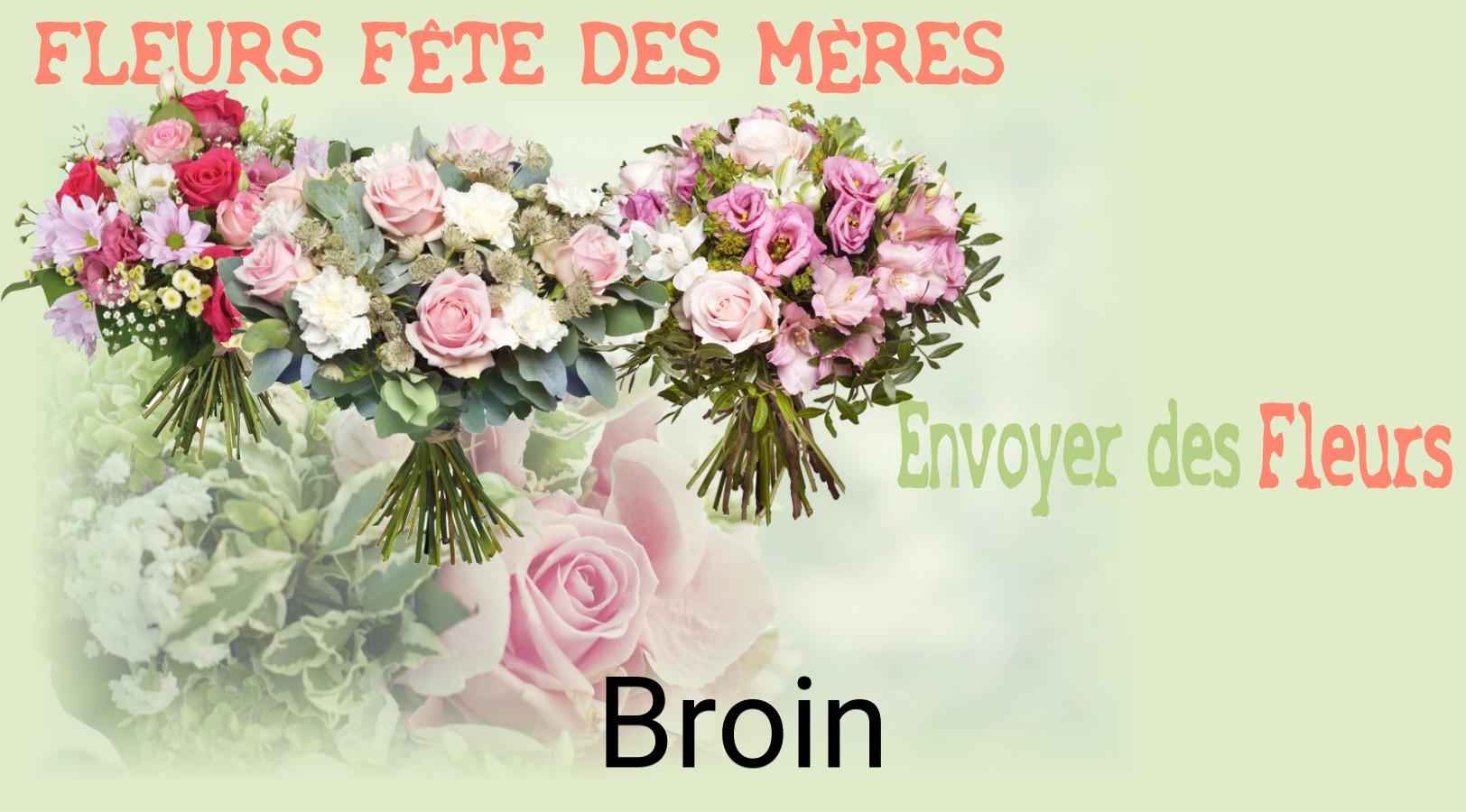 Bouquet de Fête des Mères livré à Broin
